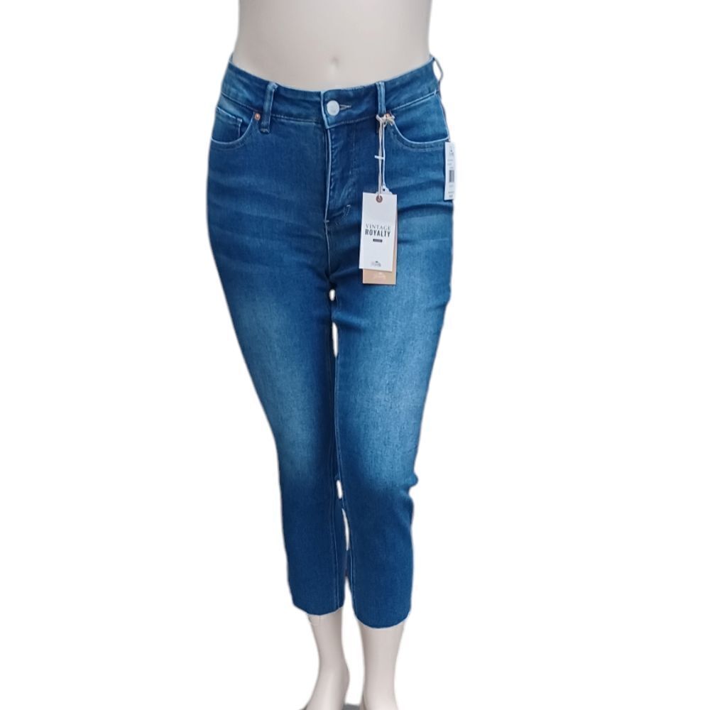 4162....Royalty for me Straight Leg Jeans Size 12P, W28" 23"Inseam 10"Rise